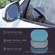 Mirror trasero del automóvil 2 PCS Película protectora Ventana anti -Fog ventana transparente de visión trasera impermeable ACCESORIOS AUTO